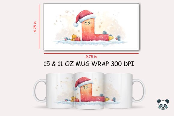 Christmas Baby Letter D Mug Wrap 12: A Guide to Personalized Sublimation Design