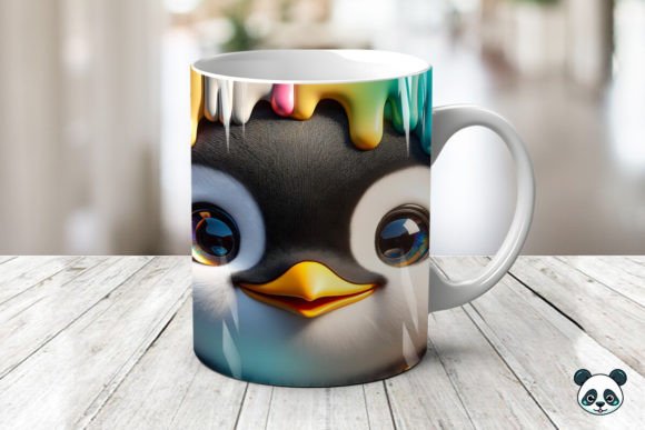 Elevating Sublimation Craft: The Strategic Value of the Peek a Boo Penguin Colorful 3D Mug Wrap