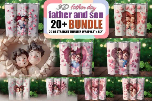 Father Son 3D Tumbler Wrap Bundle: A Practical Guide for Sublimation Creators