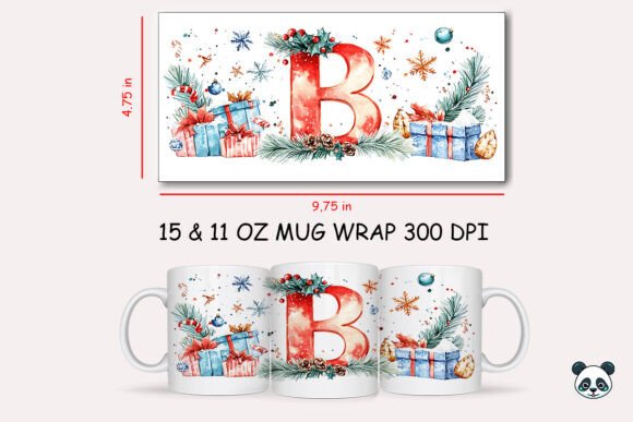 Mastering the Christmas Letter B Mug Wrap Sublimation for Flawless 3D Results