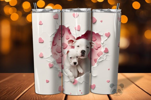 Mastering the Mom Baby Puppies 3D Tumbler Wrap: A Guide to Sublimation Design and Digital Creativity