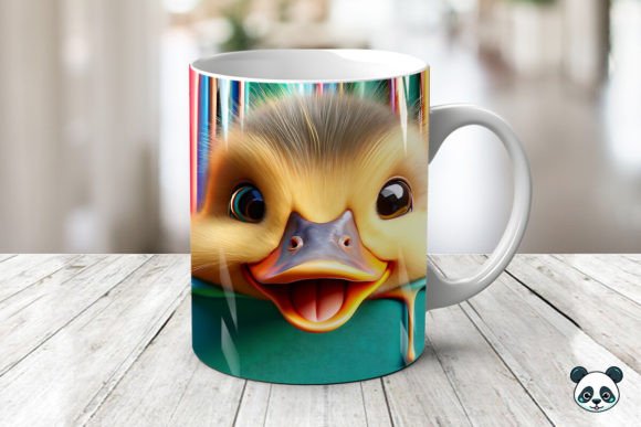 Mastering the Peek a Boo Duck Colorful 3D Mug Wrap for Professional Sublimation Results