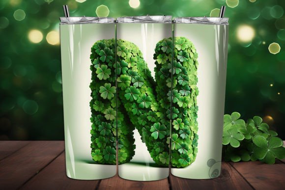 Mastering the St. Shamrock Letter N 3D Tumbler Wrap for Flawless Sublimation