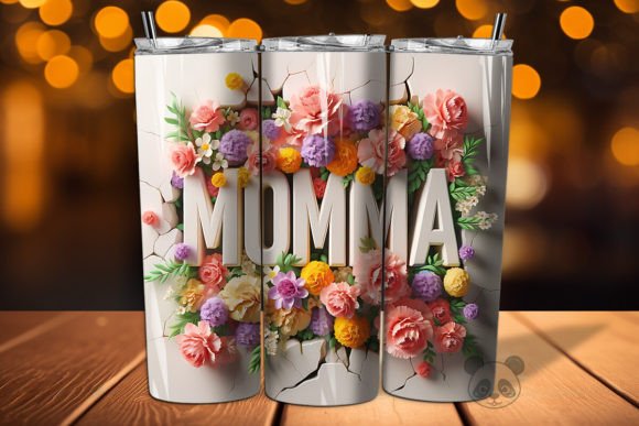 Momma 3D Mother’s Day Tumbler Wrap Guide
