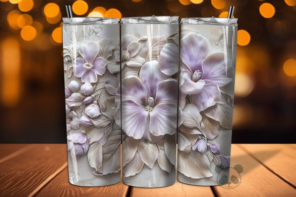 Transform Your Sublimation Projects with a Violet 3D Tumbler Wrap