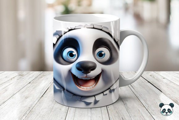 Understanding the Appeal and Practicality of Funny Panda 3D Mug Wrap Sublimation Designs